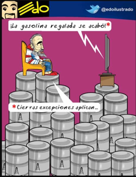 Gasolina EDO Ilustrado